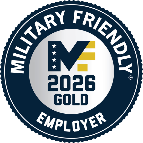 Military Friendly Gold Employer, 2026